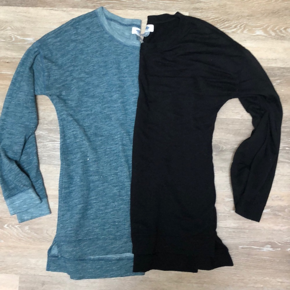 2 Old Navy Sweatshirt tunics